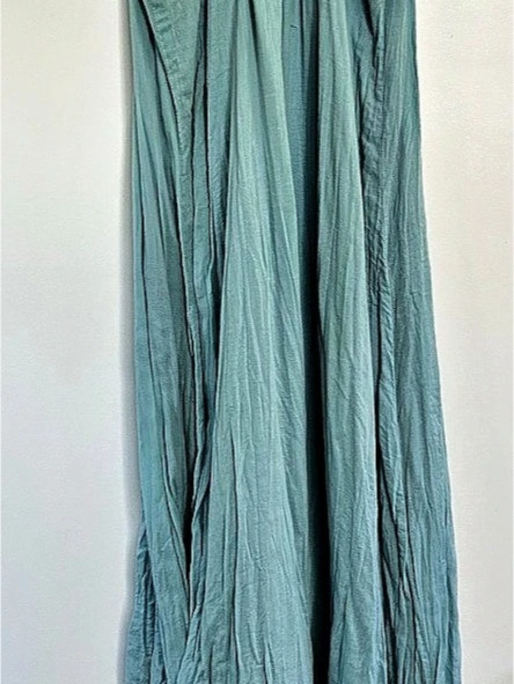 Garnet Hill Maxi Dress in teal Size Small